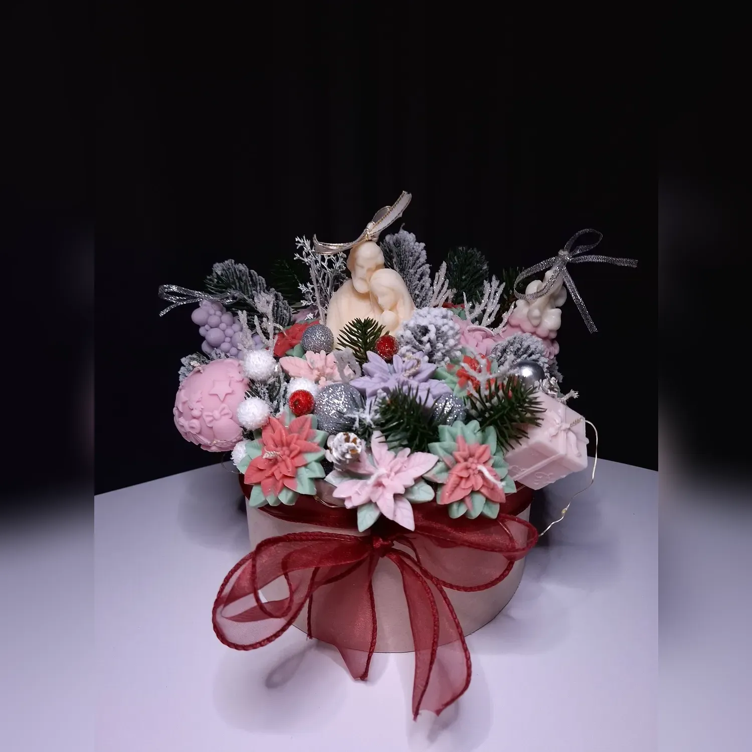 Aranjament floral de Crăciun