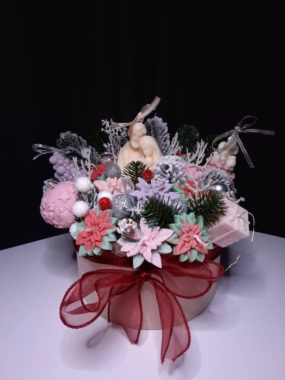Aranjament floral de Crăciun